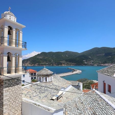Skopelos House In Castle Panormos  Экстерьер фото